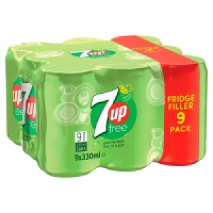 7UP Free Cans 9 Pack 5.50 €