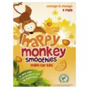 Happy Monkey Smoothies Orange & Mango