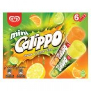 Hb Calippo Mini Orange & Lemon-Lime Ice Lolly