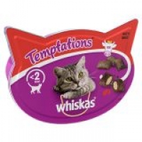 EuroSpar Whiskas Temptations Cat Treats with Chicken and Cheese
