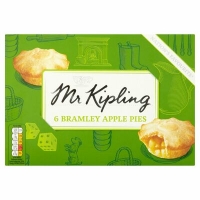Centra  Mr Kipling Bramley Apple Pies 6 Pack 360g