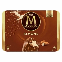 Centra  Magnum Almond Ice Cream 4 Pack 440ml