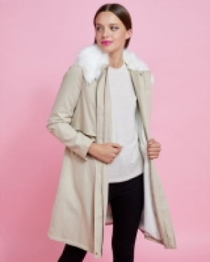 Savida Fur Lined Parka Jacket