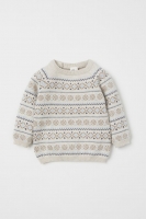 HM  Jacquard-knit cotton jumper
