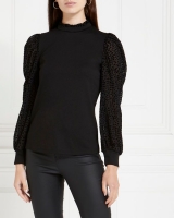 Dunnes Stores  Gallery Amber Spot Mesh Top
