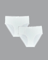 Dunnes Stores  Paul Costelloe Living Brief Ivory- Pack Of 2 (5-13 Years)