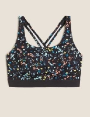 Marks and Spencer Goodmove Animal Print Medium Impact Sports Bra