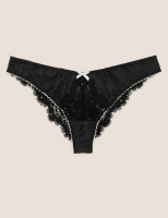 Marks and Spencer Boutique Satin & Lace Miami Brazilian Knickers