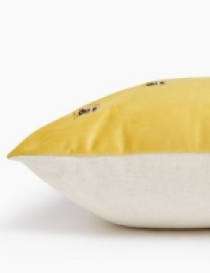 Velvet Bee Embroidered Cushion 21.60 €