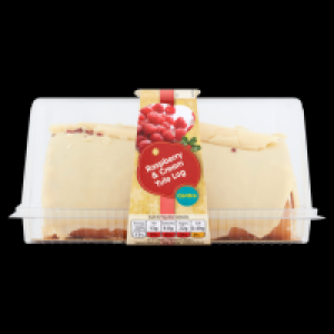 Centra  CENTRA RASPBERRY & CREAM YULE LOG 450G