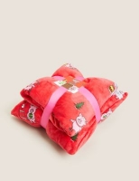 Marks and Spencer Percy Pig Percy Pig Cushion and Throw Bundle