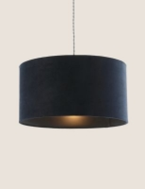 Velvet Oversized Ceiling Lamp Shade