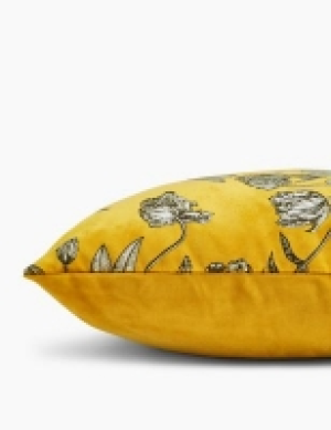 Foil Floral Cushion