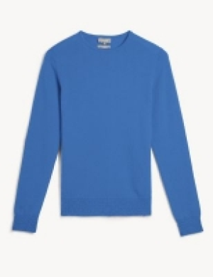 Jaeger Wool Rich Crew Neck Jumper with Cashmere