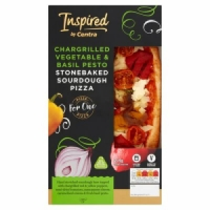 Centra  INSPIRED BY CENTRA CHAR VEG & BASIL PIZZA SLICE 219G