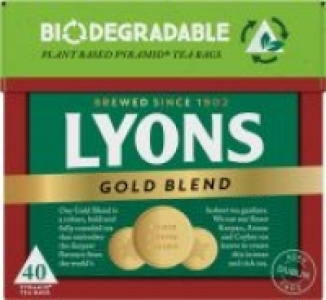 Lyons Gold Blend Tea Bags