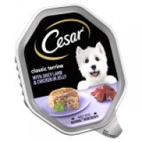 EuroSpar Cesar CESAR Classics Dog Tray with Lamb and Chicken in Jelly