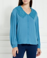 Dunnes Stores  Gallery Ruby Collar Blouse