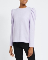 Dunnes Stores  Rib Knit Volume Sleeve Top