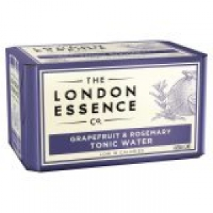 London Essence Grapefruit & Rosemary Tonic Water Multipack Can