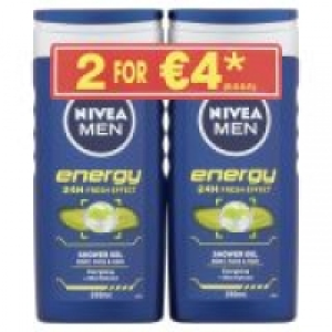 Nivea® Shower Gel Twin Pack Range