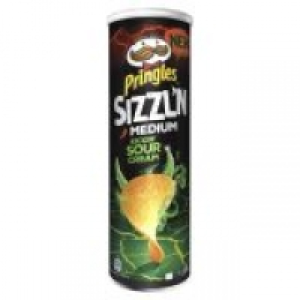 EuroSpar Pringles Sizzlin kicking Sour Cream