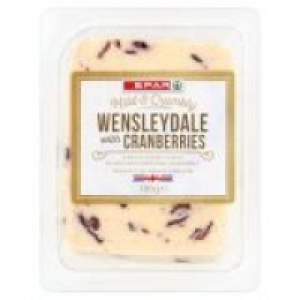 Spar Wensleydale Cranberry
