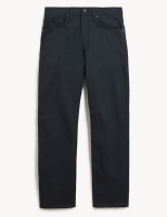 Marks and Spencer Jaeger Slim Fit Cotton Twill 5 Pocket Trousers