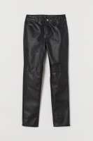 HM  Imitation leather trousers