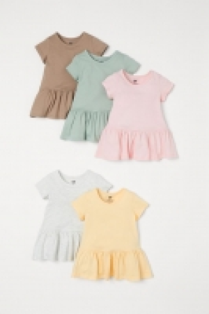 HM  5-pack jersey dresses