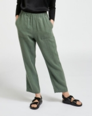 Carolyn Donnelly The Edit Khaki Linen Trousers 25.00 €