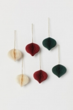 6-pack Christmas decorations 5.00 €