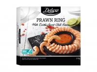 Lidl  Deluxe Prawn Ring with Sauce