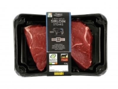 Lidl  Deluxe Irish Angus Sirloin Steaks