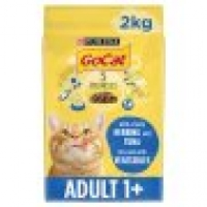 Tesco  Go-Cat Tuna Herring And Vegetable 2Kg