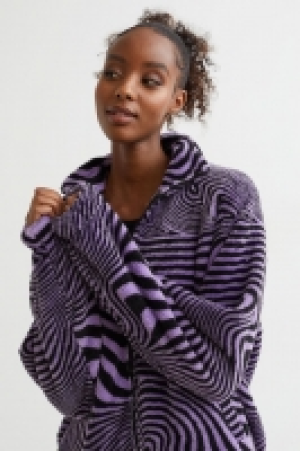 HM  Oversized fleece jacket