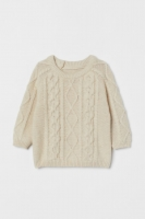 Cable-knit jumper 9.00 €
