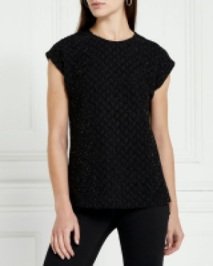 Gallery Etoile Lurex Short-Sleeved Top 10.00 €
