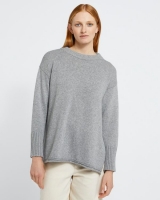 Dunnes Stores  Carolyn Donnelly The Edit Grey Crew Neck Sweater