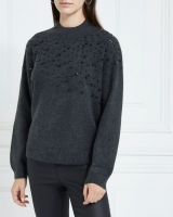 Dunnes Stores  Gallery Ruby Jet Trim Jumper