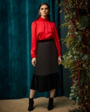 Dunnes Stores  Gallery Etoile Velvet Skirt