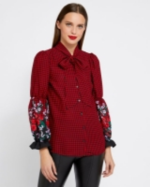 Dunnes Stores  Savida Sleeve Detail Blouse