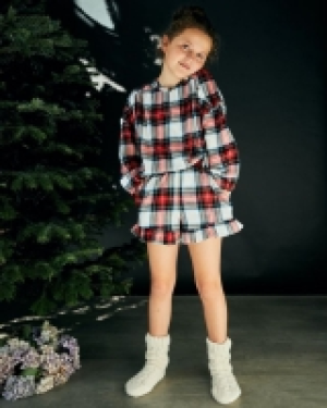 Leigh Tucker Willow Brushed Cotton Christin Kids Pyjamas (3