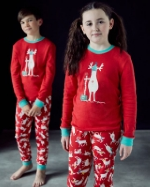 Dunnes Stores  Leigh Tucker Willow Oh Deer Pyjamas (1-14 years)