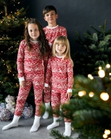 Dunnes Stores  Leigh Tucker Willow Nollaig Family Christmas Kids Pyjamas (1