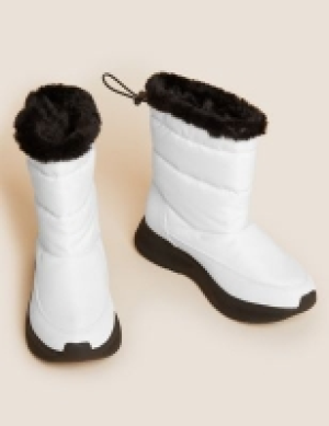 Marks and Spencer M&s Collection Water Repellent Flat Winter Boots