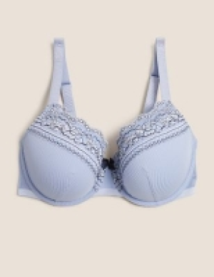 Lace Trim Underwired Full Cup Bra A-E 8.00 €