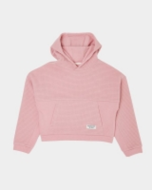 Girls Textured Hoodie (7-14 years)