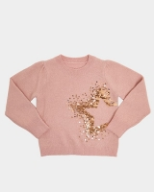 Lurex Star Sequin Jumper (3-8 years)