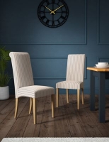 Marks and Spencer  Set of 2 Hepworth Striped Dining Chairs